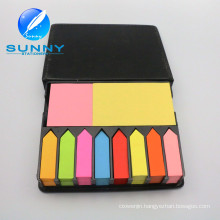 Leather Cover Sticky Note with Customized Logo Printing